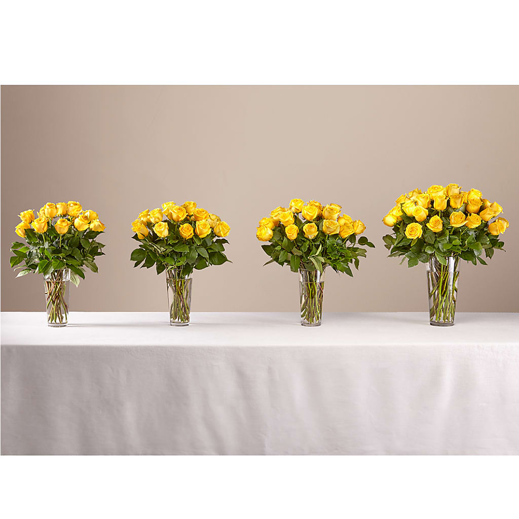 Long Stem Yellow Rose Bouquet – SMITH'S, Salt Lake City UT