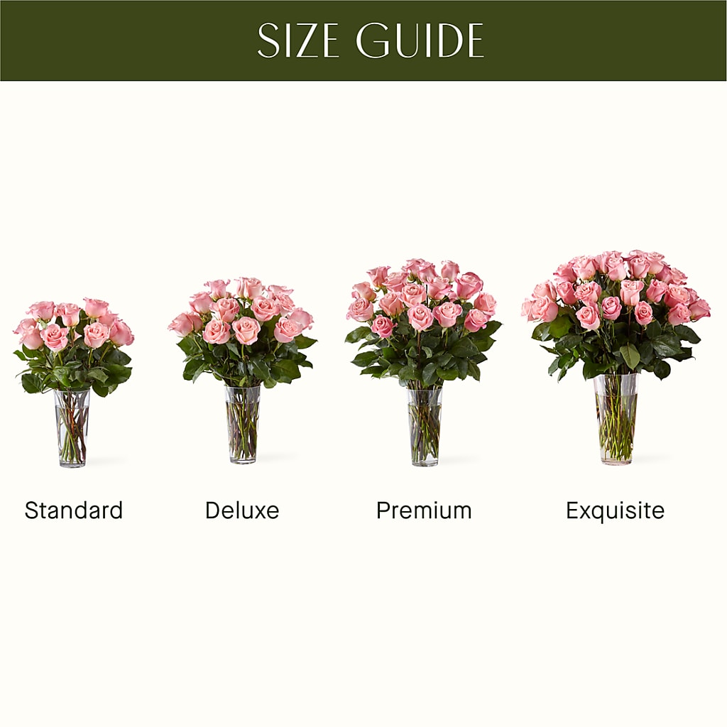 Long Stem Pink Rose Bouquet – SMITH'S, Salt Lake City UT