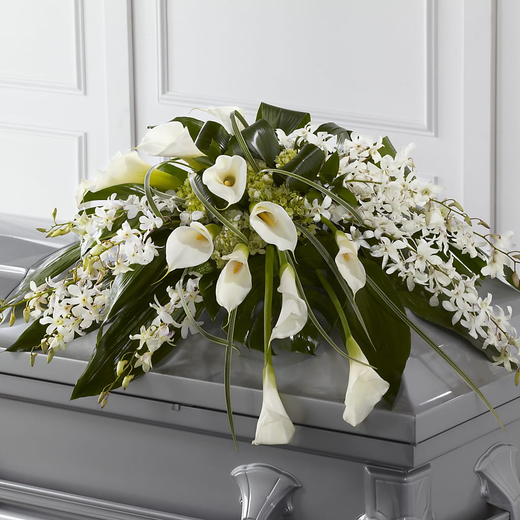 Angel Wings Casket Spray – SMITH'S, Salt Lake City UT