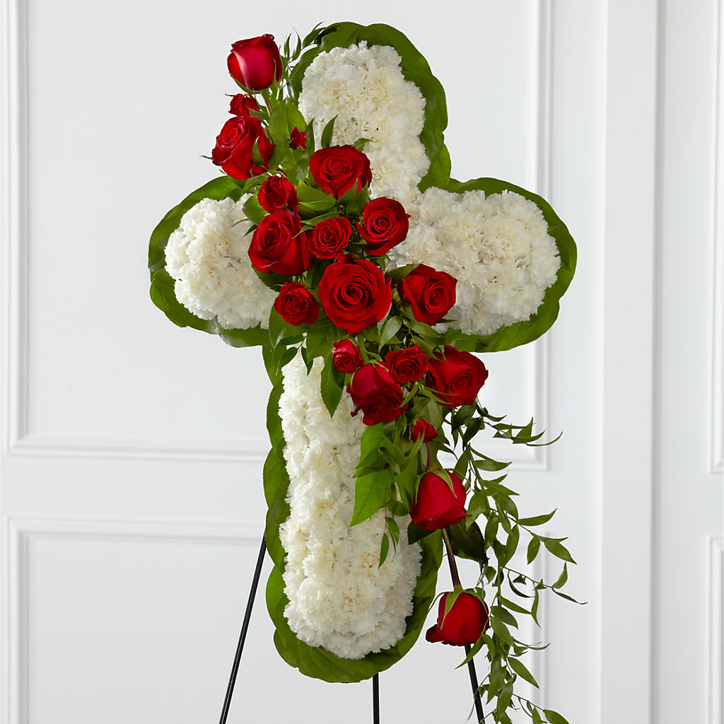 Floral Cross Easel – SMITH'S, Salt Lake City UT