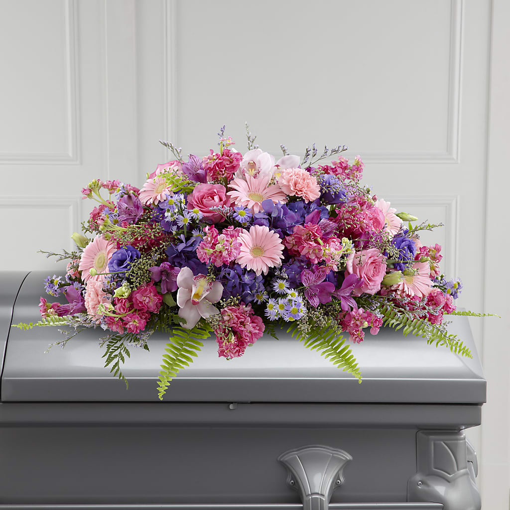 Glorious Garden Casket Spray – SMITH'S, Salt Lake City UT