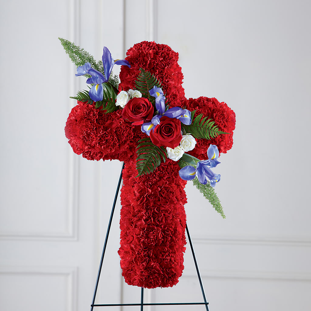 Faithful Hero Floral Cross – SMITH'S, Salt Lake City UT