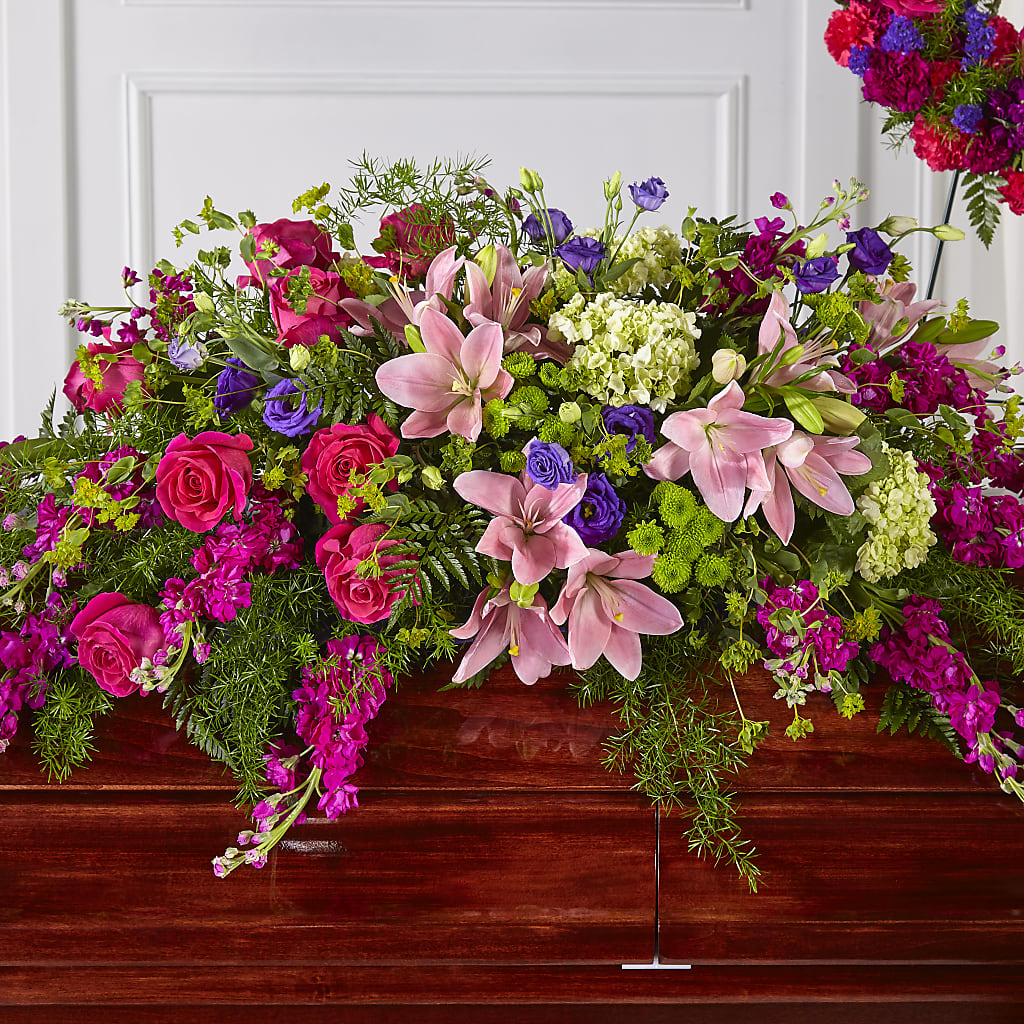 Radiant Tribute Casket Spray – SMITH'S, Salt Lake City UT