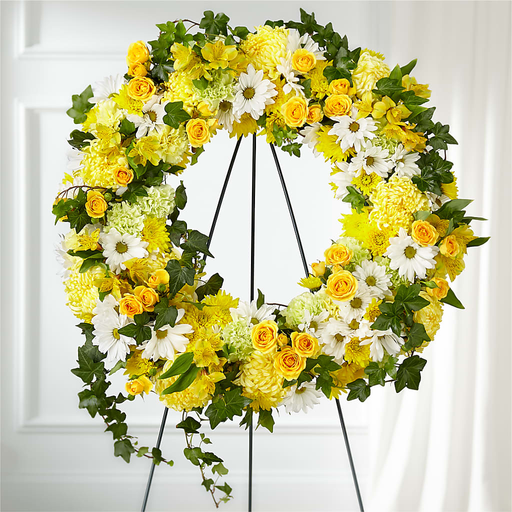 Golden Remembrance Wreath – SMITH'S, Salt Lake City UT