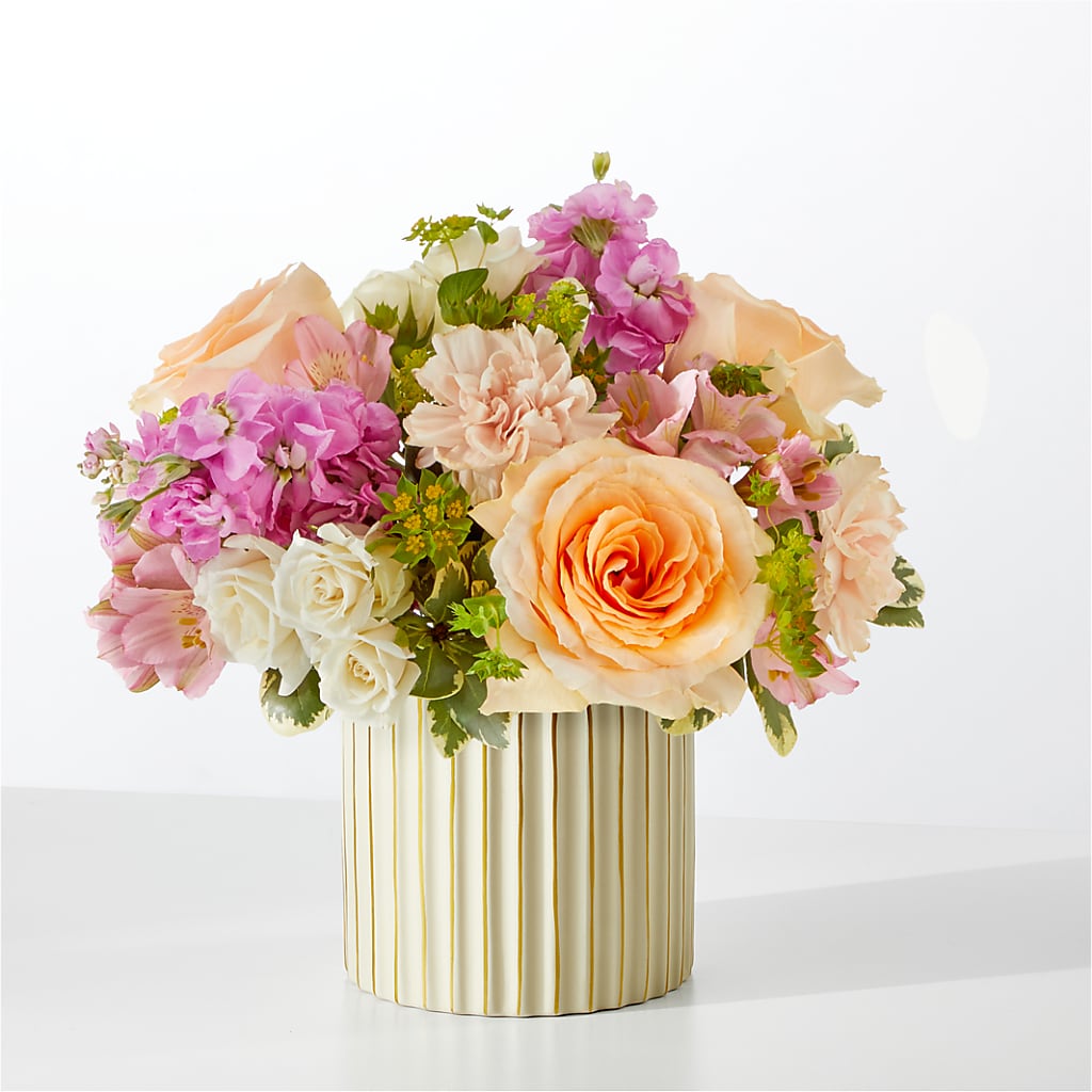 Paradise Bouquet with Ivory Vase – SMITH'S, Salt Lake City UT