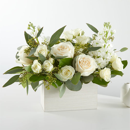 Fresh Linen Box Bouquet – SMITH'S, Salt Lake City UT