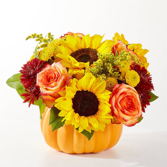 Golden Gourd Pumpkin Bouquet – SMITH'S, Salt Lake City UT