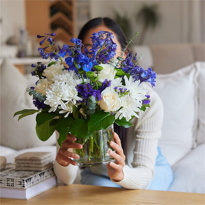 Cerulean Waves Bouquet – SMITH'S, Salt Lake City UT