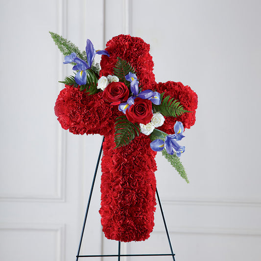 Faithful Hero Floral Cross – SMITH'S, Salt Lake City UT