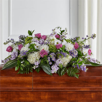 Meadows of Serenity Casket Spray – SMITH'S, Salt Lake City UT