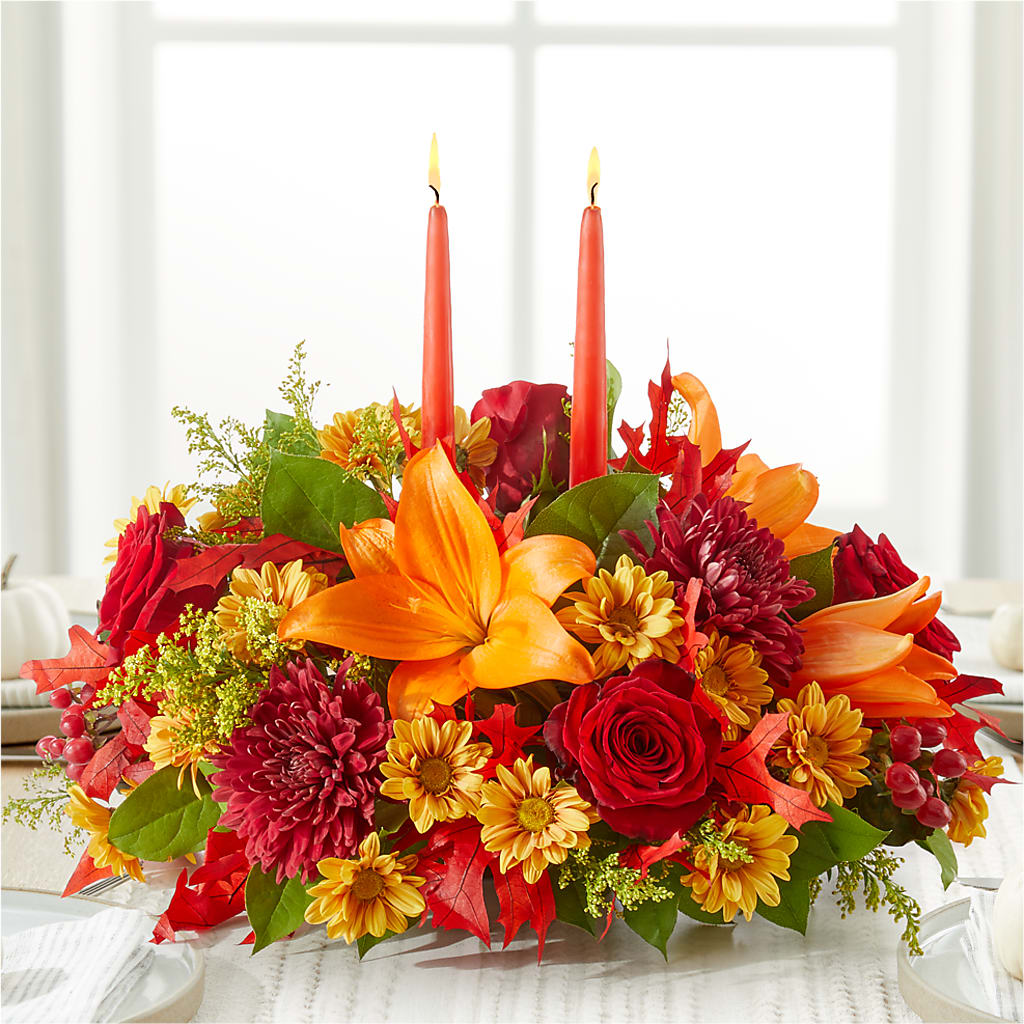 Autumn's Embrace Centerpiece – SMITH'S, Salt Lake City UT