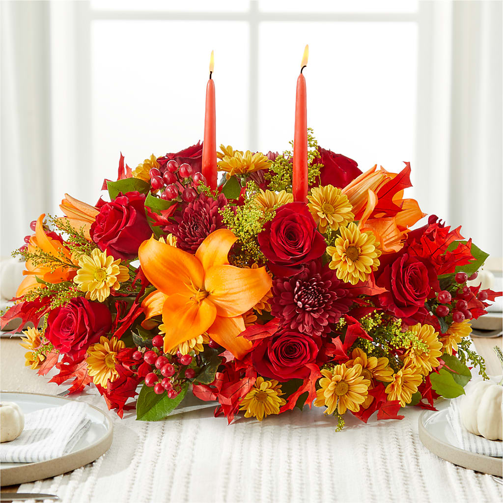 Autumn's Embrace Centerpiece – SMITH'S, Salt Lake City UT